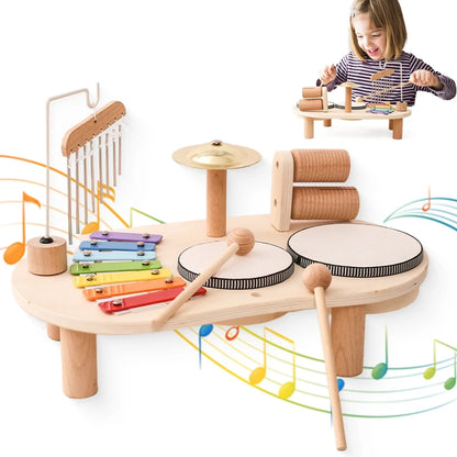 Baby Wooden Montessori Bandstand Toys