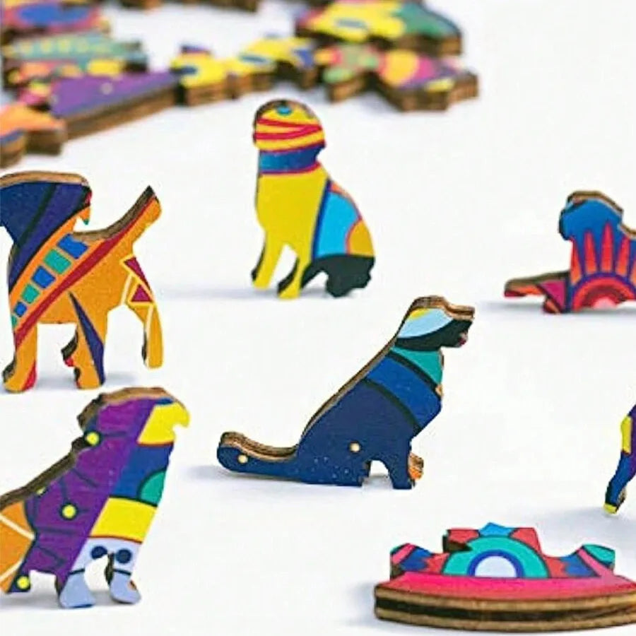 Unique Wooden Animal Puzzles