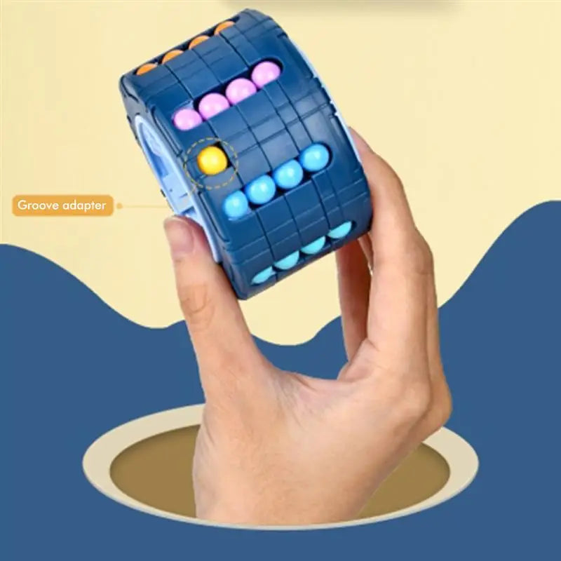 3D Cylinder Cube Toy